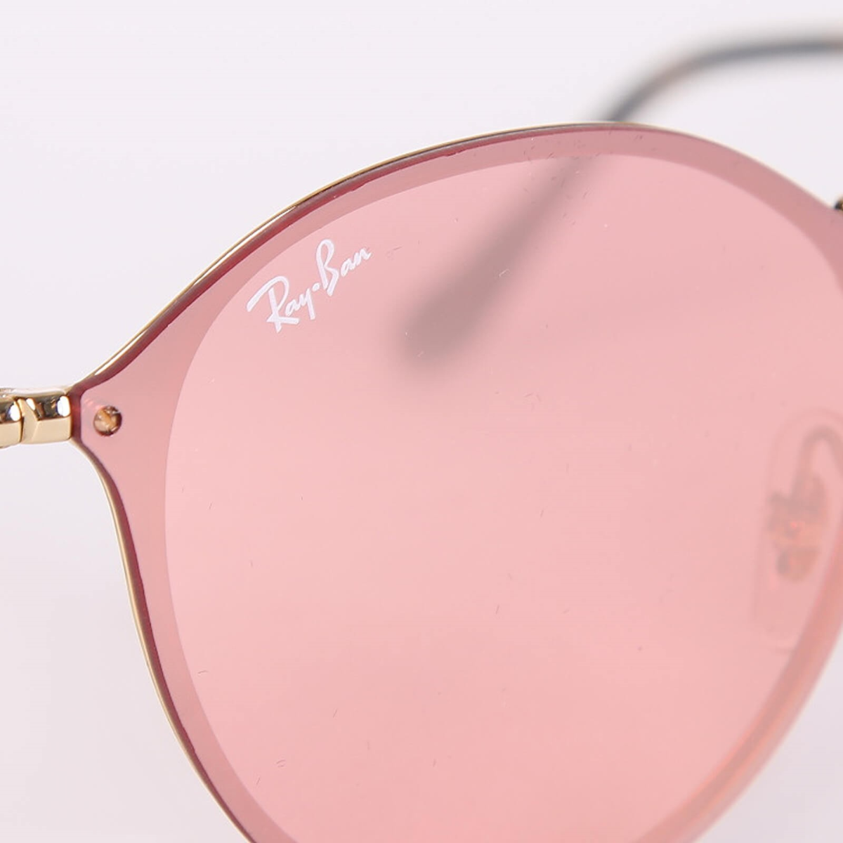 Lentes Ray-Ban BLAZE ROUND ROSA ESPEJADO