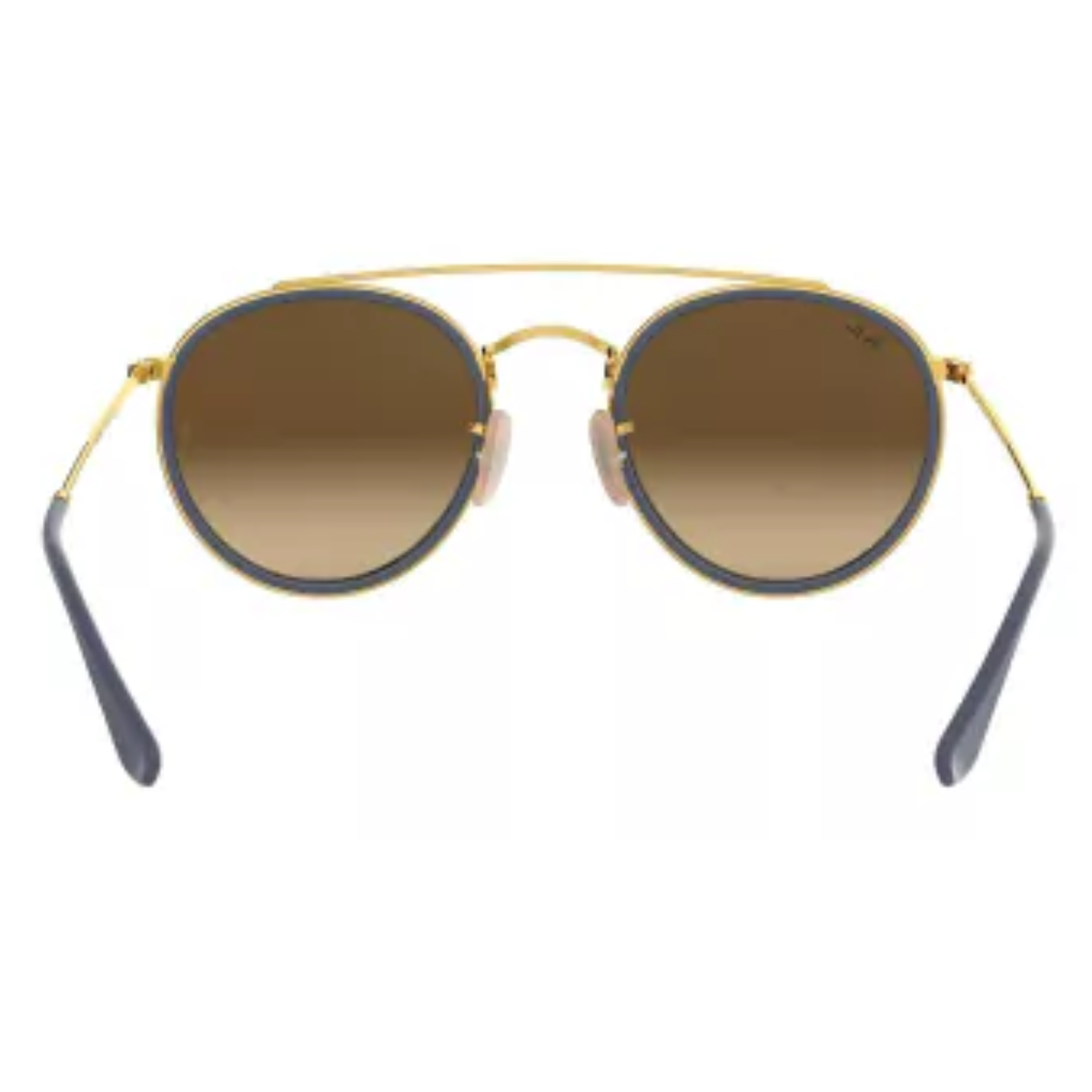 Lentes Ray-Ban ROUND DOUBLE BRIDGE GOLD BLUE