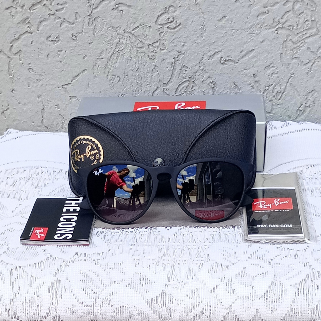 Lentes Ray-Ban ERIKA Negro