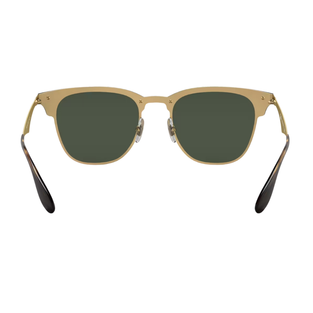 Lentes Ray-Ban BLAZE CLUBMASTER DORADO VERDE