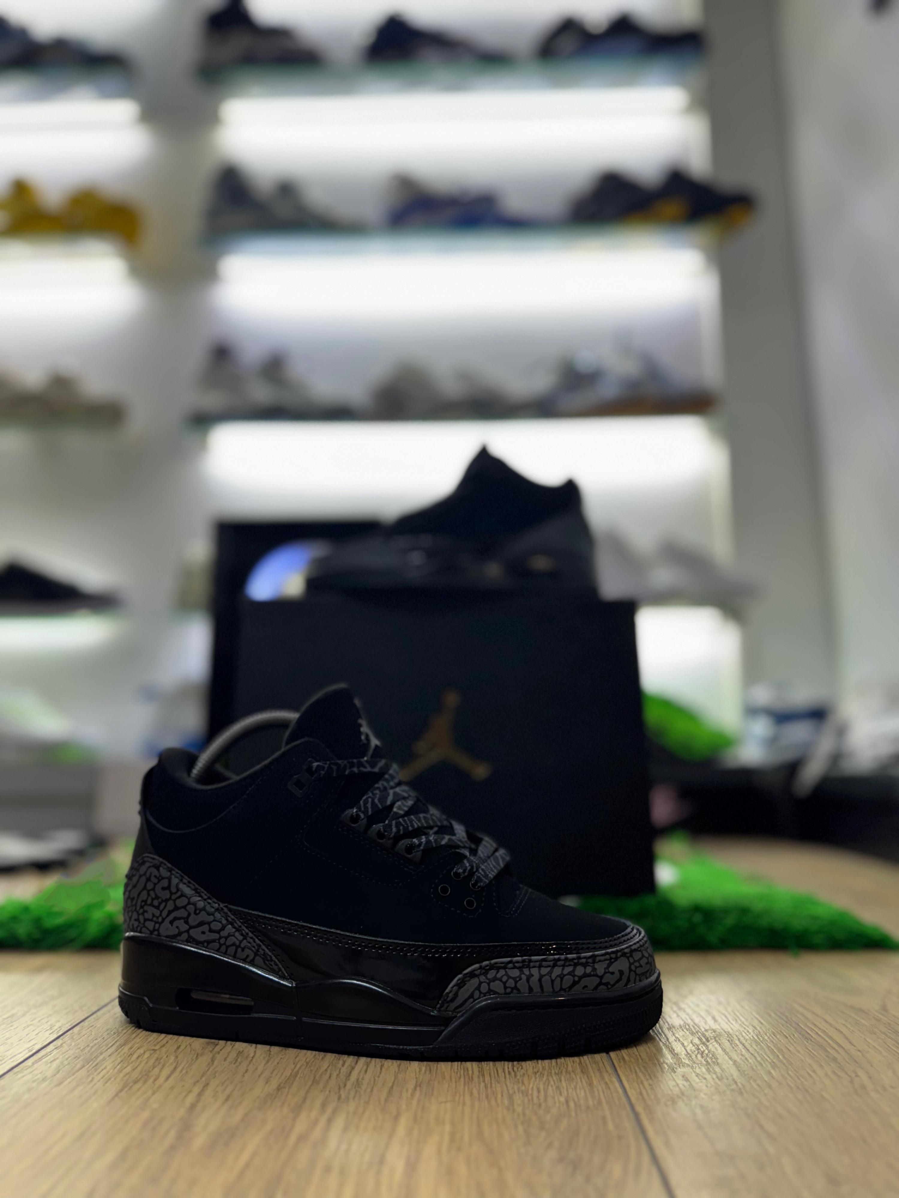 Zapatillas Nike Air Jordan Retro 3 Black Cat