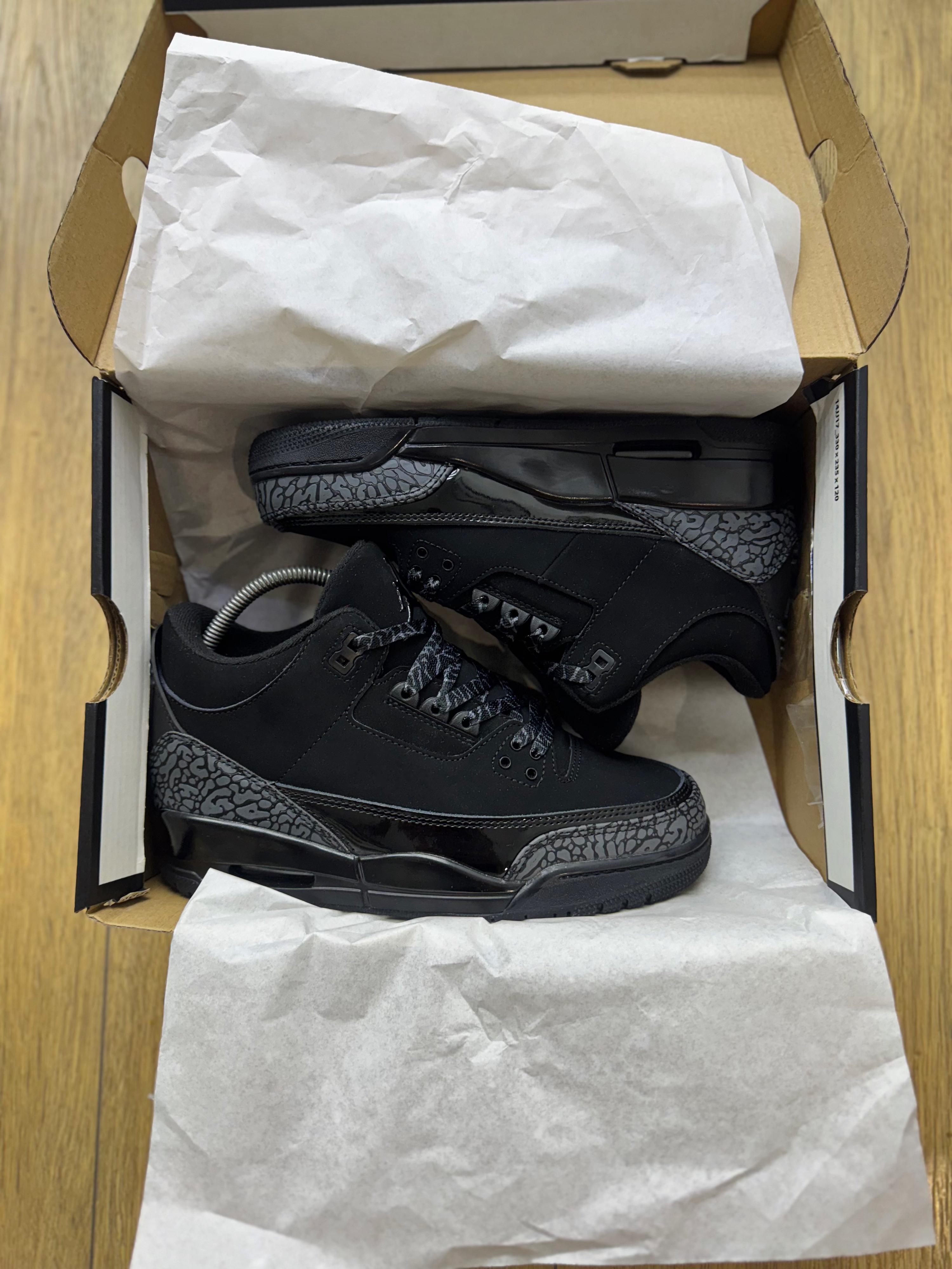 Zapatillas Nike Air Jordan Retro 3 Black Cat
